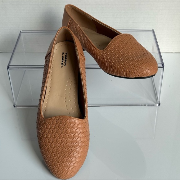 Valley Lane Tan Woven Flats Shoes Size  Size 8.5 W - Picture 7 of 11